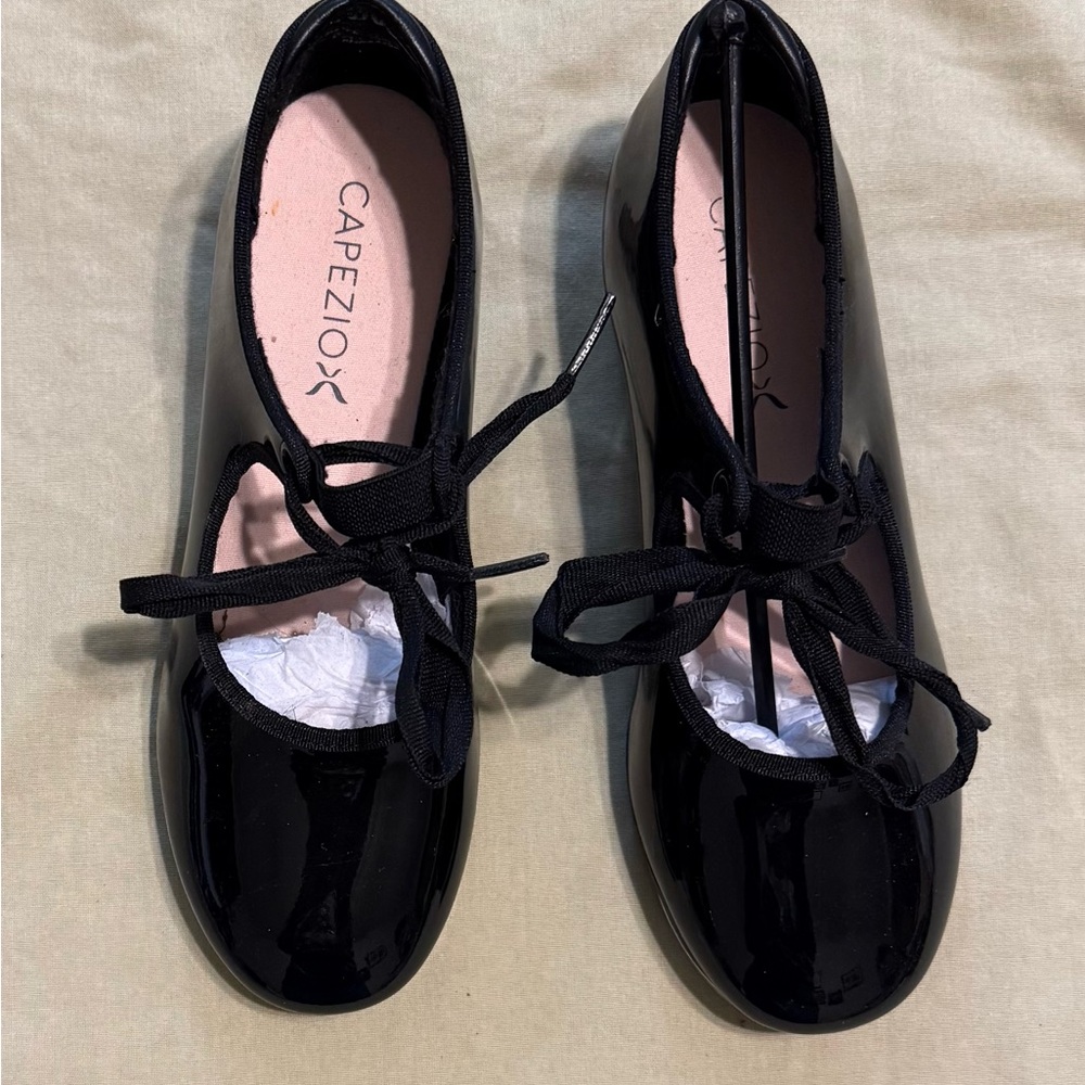 Capezio Glossy Black Dance Shoes